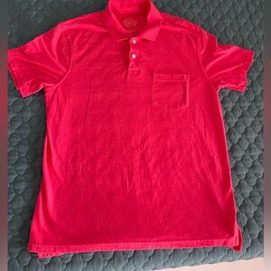 St. John's Bay Men’s pink Collared Polo Shirt size medium